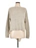 Brochu Walker Solid Gray Long Sleeve Top Size L - photo 1