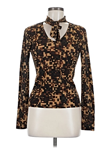 Sharagano Long Sleeve Blouse (view 1)