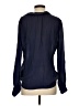 Maven West 100% Cupro Blue Long Sleeve Blouse Size S - photo 2