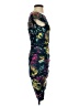 BCBGMAXAZRIA Print Teal Cocktail Dress Size XS - photo 4
