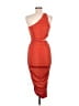 Endless Blu Orange Cocktail Dress Size M - photo 2