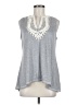 Max Studio Gray Sleeveless Blouse Size M - photo 1