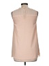 Cooper & Ella 100% Polyester Tan Sleeveless Blouse Size M - photo 2