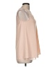 Cooper & Ella 100% Polyester Tan Sleeveless Blouse Size M - photo 4