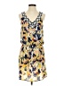 Eight Sixty 100% Polyester Print Yellow Cocktail Dress Size XS - photo 1