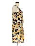 Eight Sixty 100% Polyester Print Yellow Cocktail Dress Size XS - photo 4