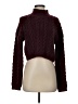 Lulus Burgundy Turtleneck Sweater Size S - photo 1