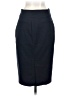 Massimo Dutti Solid Blue Wool Skirt Size 4 - photo 2
