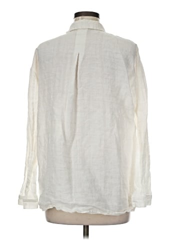 Lafayette 148 New York Long Sleeve Blouse (view 2)
