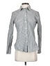 J.Crew Stripes Gray Long Sleeve Button-Down Shirt Size 2 - photo 1