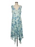 Harper Paisley Blue Casual Dress Size M - photo 1
