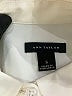 Ann Taylor 100% Polyester Ivory Long Sleeve Blouse Size S - photo 7