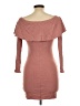 Blue Blush Solid Brown Cocktail Dress Size L - photo 2