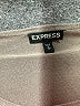 Express Solid Gray Casual Dress Size S - photo 7