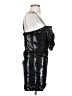 Ronny Kobo 100% Polyester Metallic Black Cocktail Dress Size S - photo 4