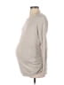 Old Navy - Maternity Silver Gray Long Sleeve Top Size M - photo 1