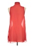 Sis Sis 100% Polyester Red Sleeveless Blouse Size S - photo 2