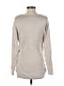 Old Navy - Maternity Silver Gray Long Sleeve Top Size M - photo 2