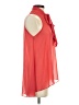Sis Sis 100% Polyester Red Sleeveless Blouse Size S - photo 4