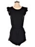 Others Follow 100% Rayon Solid Black Romper Size XS - photo 1