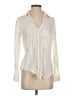 Zara Ivory Long Sleeve Blouse Size S - photo 1