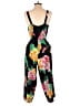 Old Navy Floral Black Jumpsuit Size S - photo 2