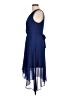 DKNY 100% Polyester Blue Cocktail Dress Size 10 - photo 5