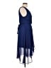 DKNY 100% Polyester Blue Cocktail Dress Size 10 - photo 4