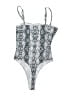 Shein Silver Bodysuit Size M - photo 2