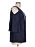 Coco Bianco Blue 3/4 Sleeve Top Size L - photo 4