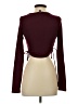 Lulus Burgundy Long Sleeve Top Size XS - photo 2