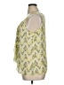 AGB 100% Polyester Yellow Sleeveless Blouse Size XL - photo 5