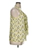 AGB 100% Polyester Yellow Sleeveless Blouse Size XL - photo 4