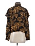 Leith Black Long Sleeve Blouse Size XS - photo 1