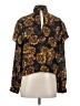 Leith Black Long Sleeve Blouse Size XS - photo 2