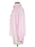 J.Crew 100% Polyester Pink Long Sleeve Blouse Size 2 - photo 5