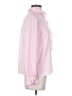 J.Crew 100% Polyester Pink Long Sleeve Blouse Size 2 - photo 4