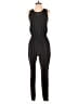 Athleta Solid Black Gray Jumpsuit Size 2 - photo 1