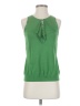 MICHAEL Michael Kors Green Sleeveless Top Size S - photo 1
