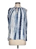Just Living 100% Rayon Blue Sleeveless Blouse Size L - photo 1