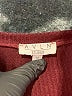 Studio Solid Burgundy Casual Dress Size M - photo 7