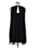 MSK 100% Polyester Solid Black Casual Dress Size 14 - photo 2