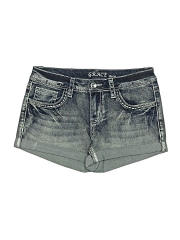 Grace Denim Shorts (view 1)