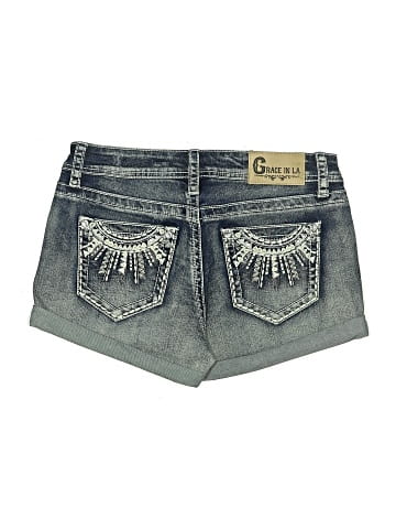 Grace Denim Shorts (view 2)