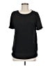 Simply Vera Vera Wang Black Short Sleeve Top Size M - photo 1