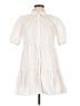 Moonsea 100% Polyester Ivory Short Sleeve Top Size 10 - photo 1