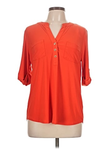 Anne Klein 3/4 Sleeve Blouse (view 1)