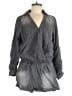 Skies Are Blue 100% Tencel Gray Romper Size M - photo 1