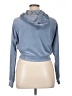 Unbranded Blue Zip Up Hoodie Size 1X - photo 2