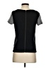 Trouve Metallic Gray Short Sleeve Top Size XS - photo 2